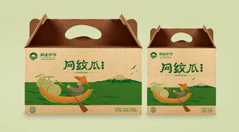 品牌與品質的完美呈現 尚略農業為涌禾農場打造高端網紋瓜與哈密瓜包裝設計